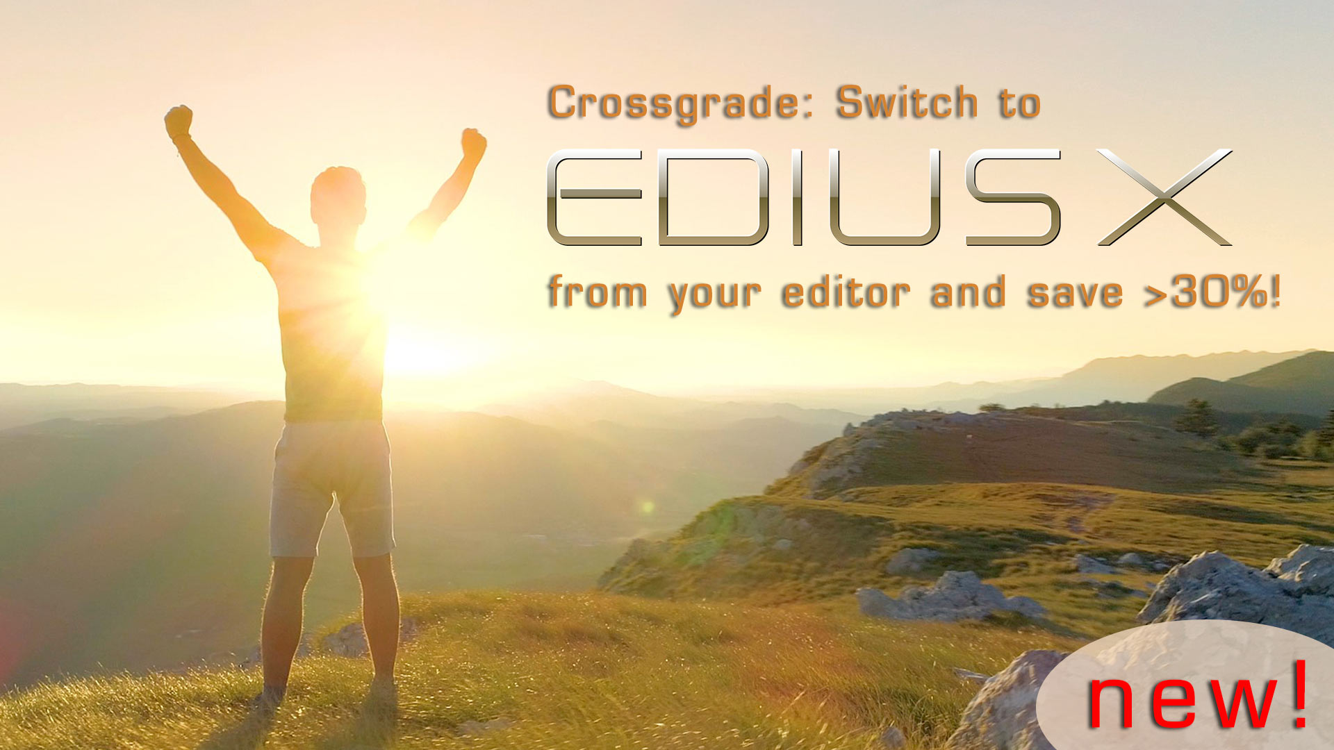EDIUS X Crossgrade